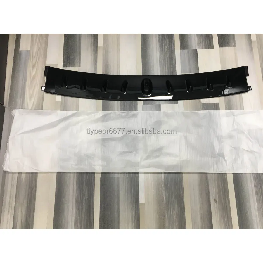 product tiypeor rear diffuser for mitsubishi lancer evo 2003   2007 shark fins bumper lip splitter spoiler kit-6