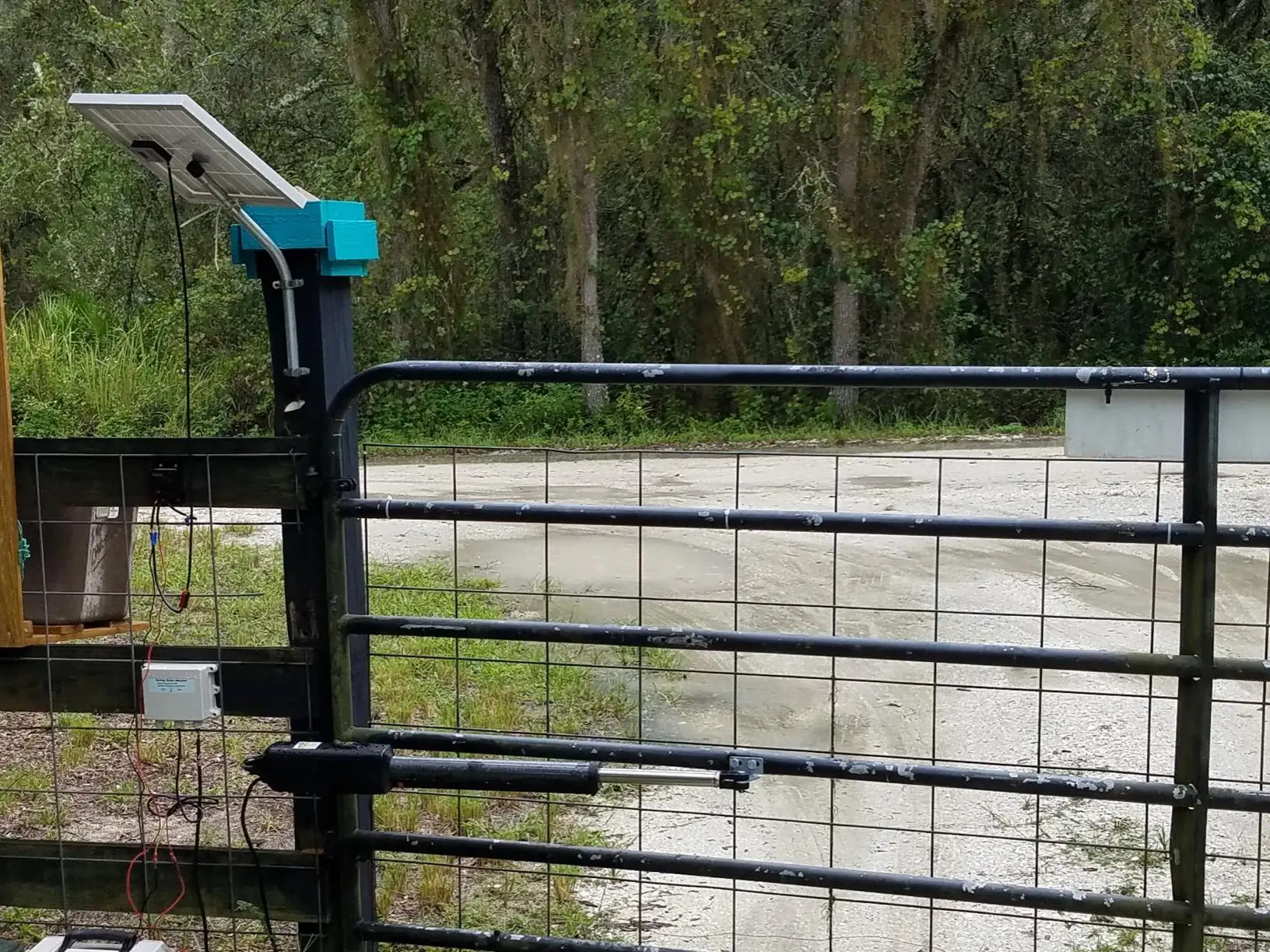 Piston Drive 24v Dc Actuator Automatic Heavy Duty Solar Swing Gate