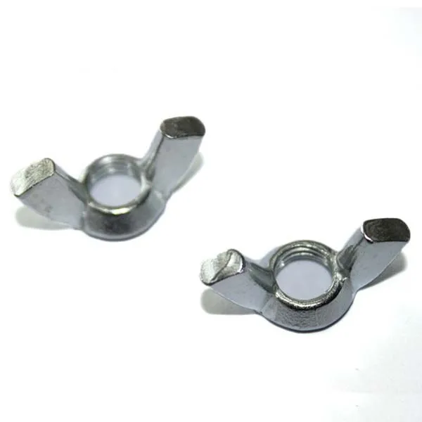 M5-.80 Stainless Steel Wing Nuts - 20 Piece Set DIN315 Metric American Form