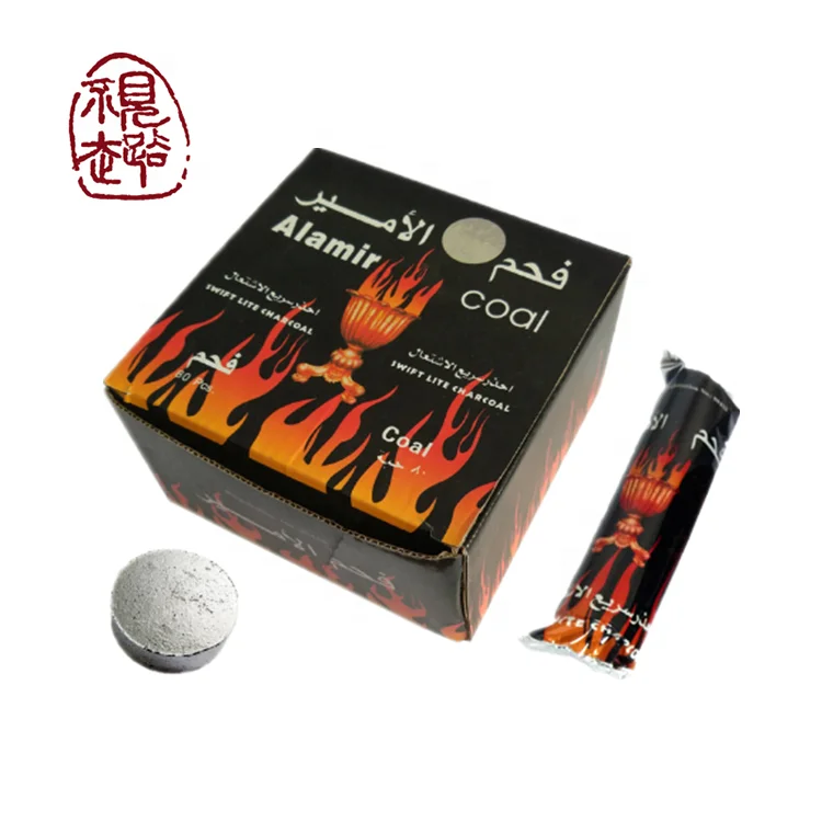 
Изготовленный На Заказ Цветной древесный уголь для кальяна с быстрым зажиганием 