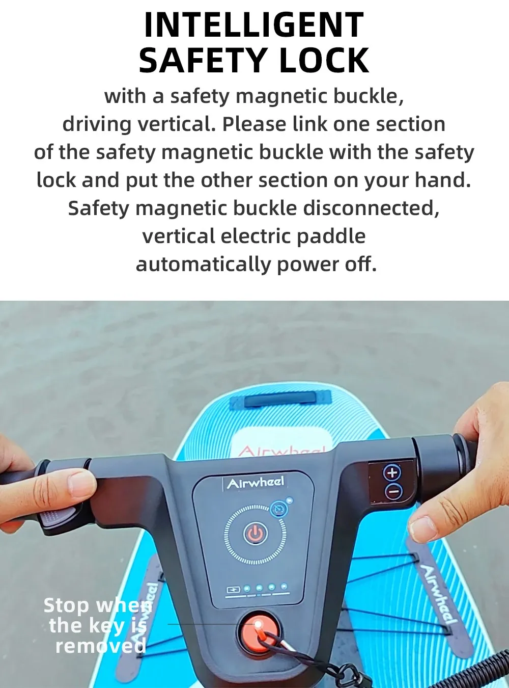 Airwheel T5 High Speed Surfing Body Board Electric Hydrofoil Surfboard