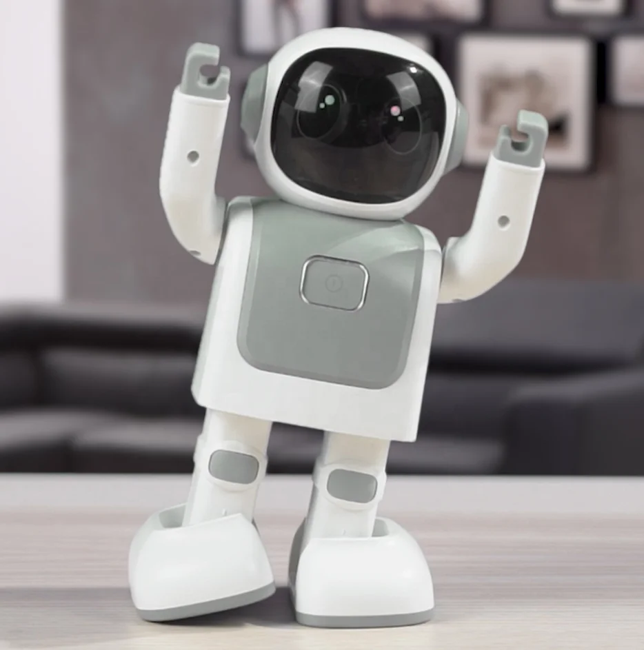 Intelligent Dancing Programmable Humanoid Robot Toy with WiFi & App Control Light & Music for Kids