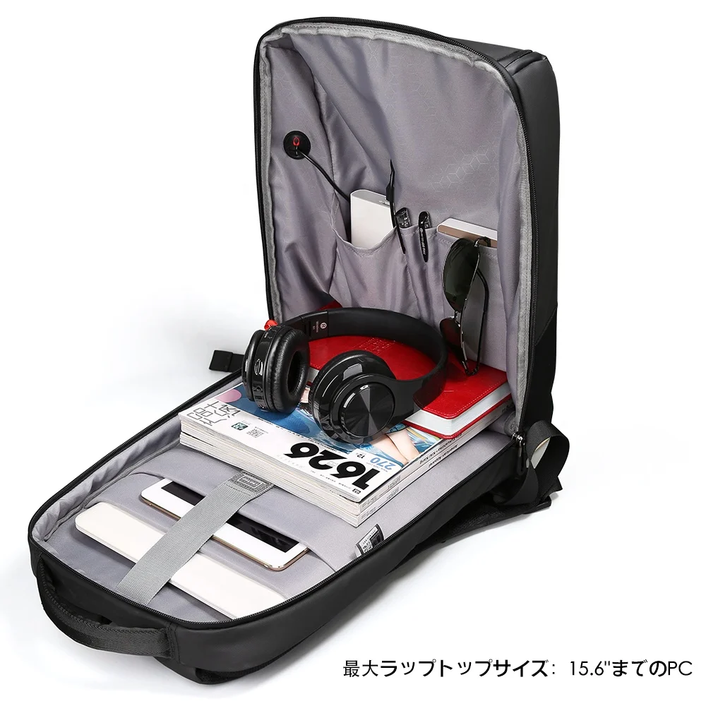 New Arrival Usb Charging Function Urban Smart Business Laptop Backpack Bag Mochila Laptop Waterproof Zippers Casual Backpack