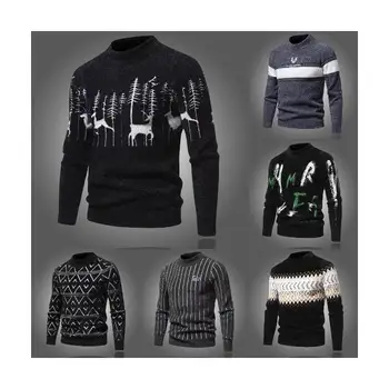 Wholesale designer Famous brand Sweater custom Cotton kint sweater for men