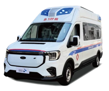 2024 Factory New Vehicle T8 Ev Ambulance Pure Electric New Energy Electric Vehicle Ambulance