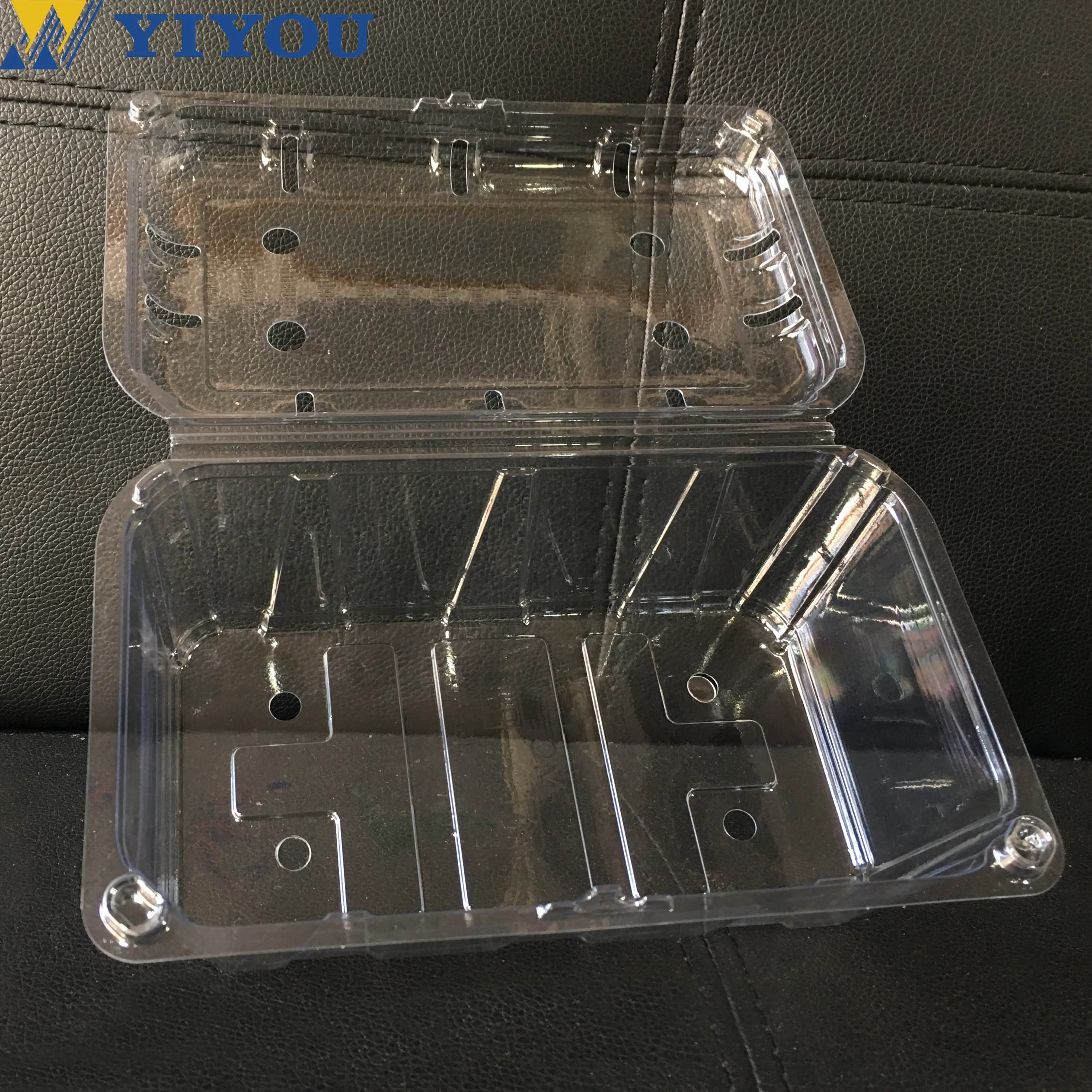 Full Automatic Thermoforming Machine With Punching Faction  Making  PP PET PS Plastic Fruit  Containers