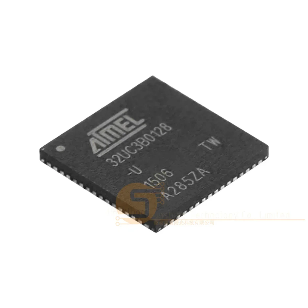 AT32UC3B0128-Z2UT QFN64 32-bit MCU 128KB Flash 60MHz for Industrial IoT
