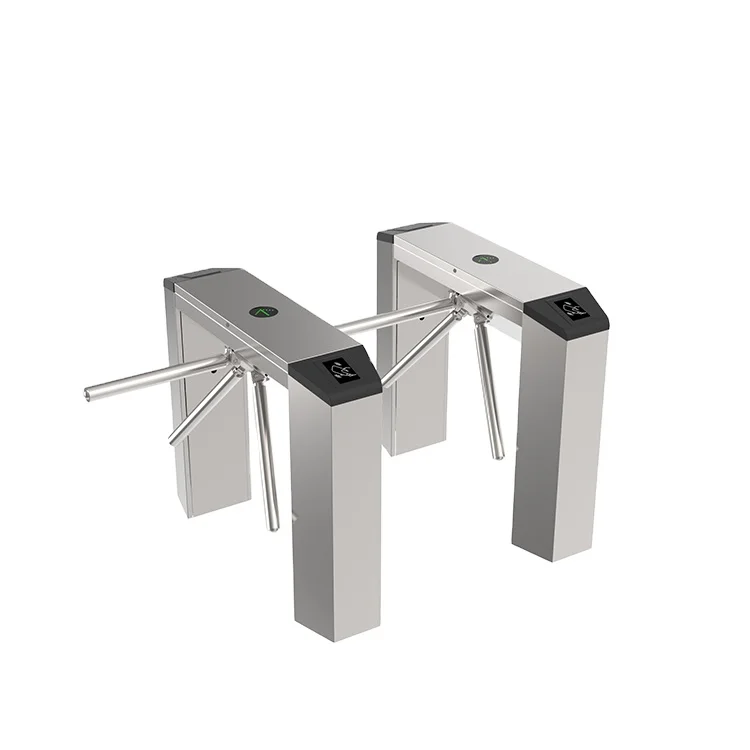 Waist Height Security Solution Compact Tripod Turnstile Gate
