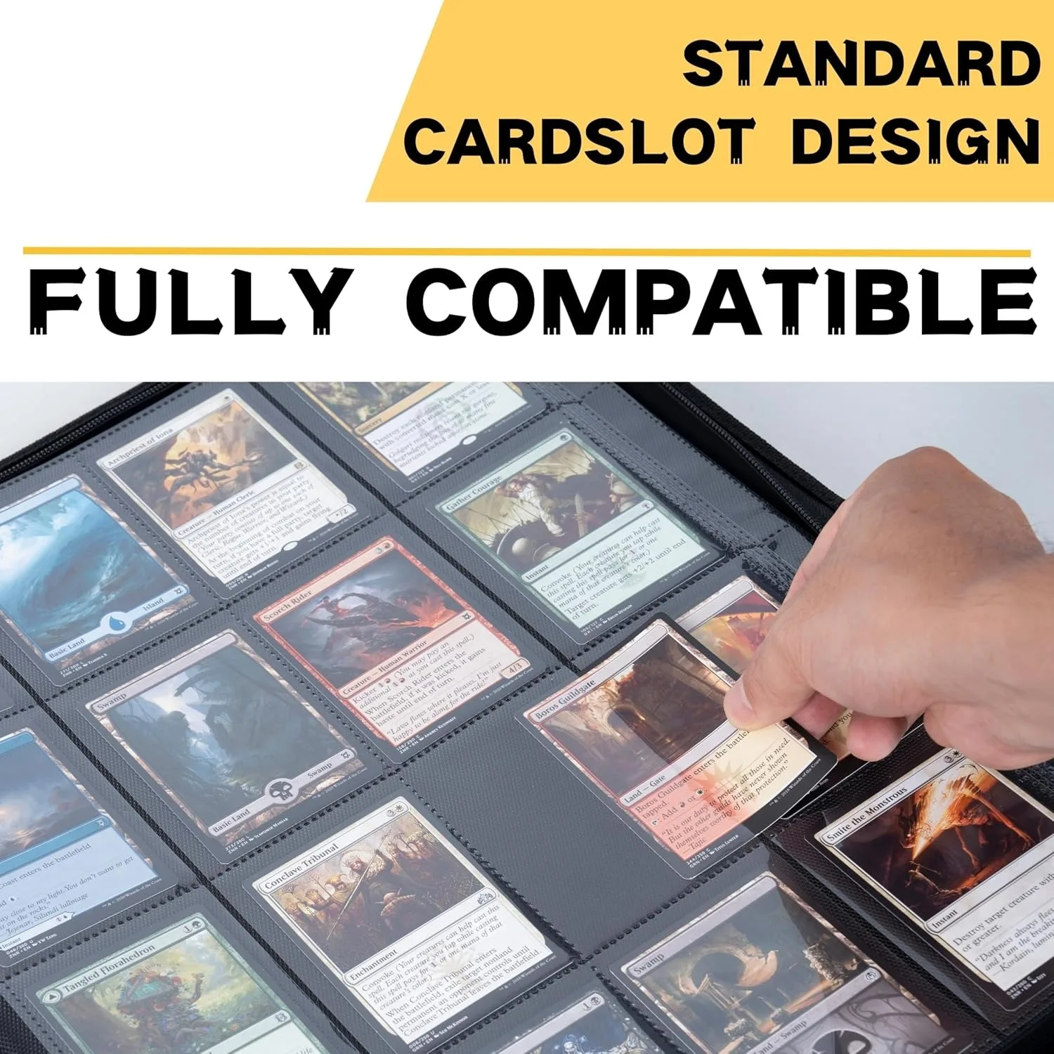 1024 card binder MIO Newest 1024 Hold Card Large Capacity Card Binder PU Waterproof Card  Binder Pro 16 Pockets TCG Binder| Alibaba.com
