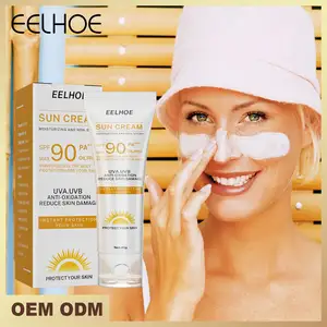 OEM ODM Facial Body Sunscreen Whitening Sun Cream Sunblock Skin Protective Cream Anti-Aging Oil-control Moisturizing