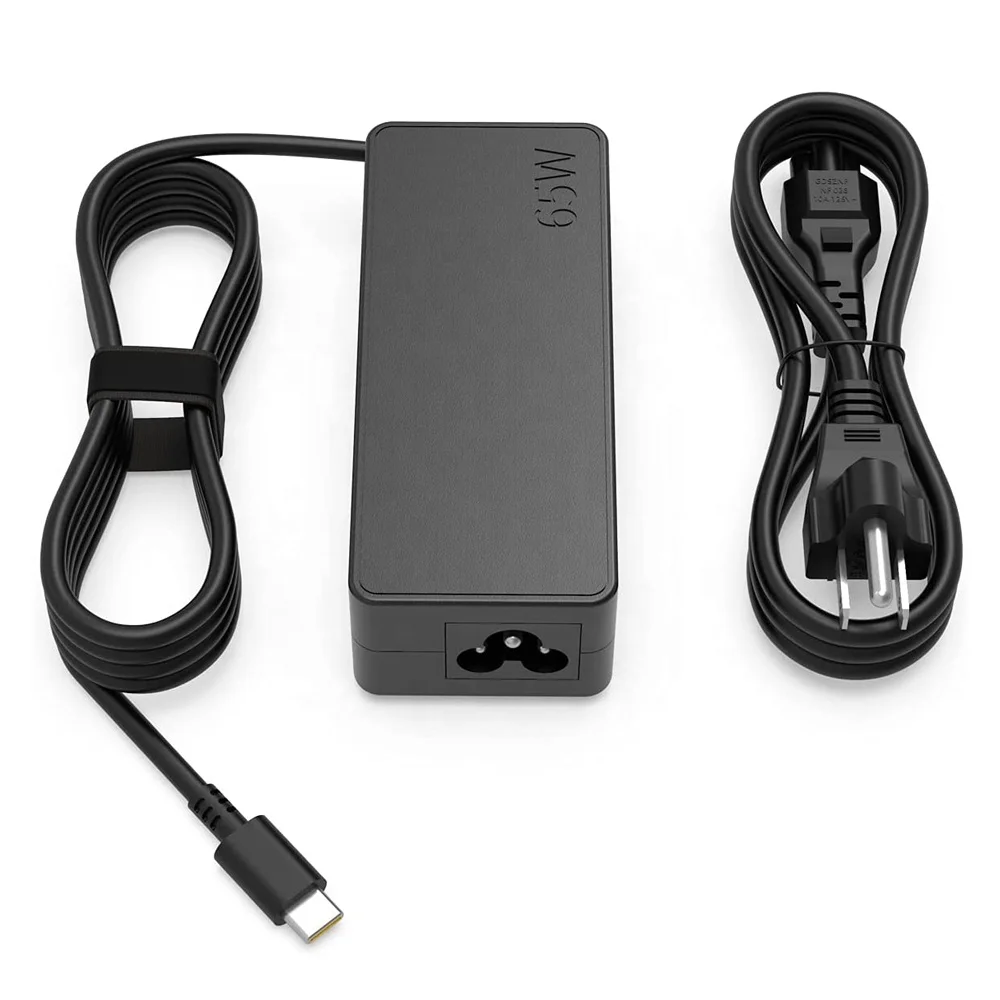 Lenovo Adattatore CA USB-C Da 65W Con Adattatore Di Alimentazione Con Spina Uk 65 W Alimentatore Per 45128866