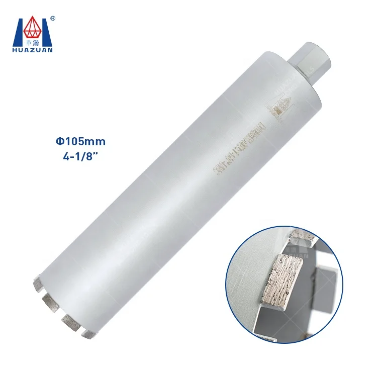105mm Normal Segment Reinforced Concrete Diamond Core Drilling Bits