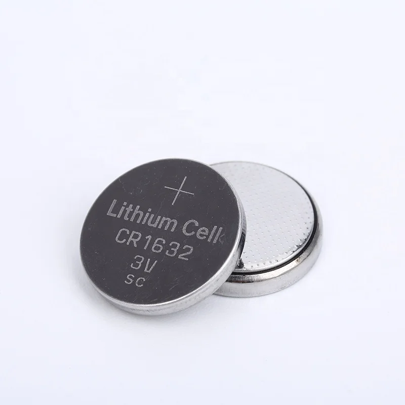 3V Battery CR1632 Lithium Button Cell Batteries 125mA Watch Battery
