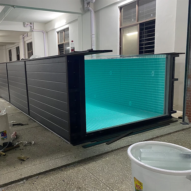 Aupool Factory Container Pool 20ft 40ft Shipping Container Outdoor Customized Ap2000