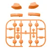 20 botones joy-con naranjas