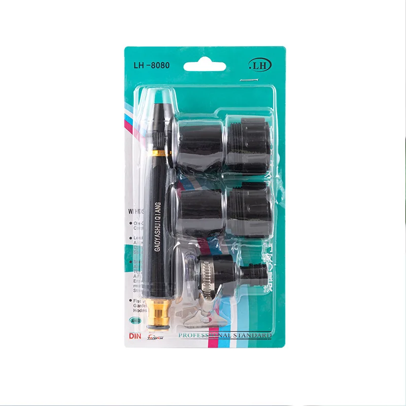 Pistola A Spruzzo Per Tubo Da Giardino In Metallo - Pistola A Spruzzo - Ugello Per Tubo Da Giardino - Pistola Ad Alta Pressione - Autolavaggio E Giard | Leroy Merlin - Foto 9