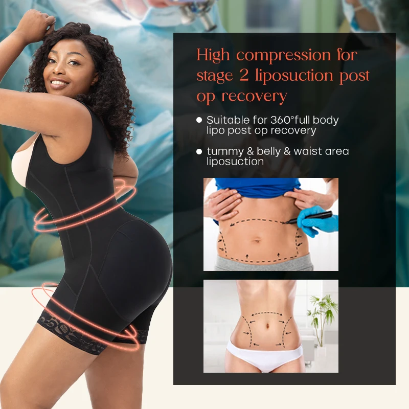 45% Spandex Compression Postpartum Tummy Tuck Butt Post Op