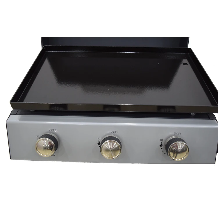 Plancha Gas BBQ Grill Table Top Barbecue Gas Grill BBQ Gas Grill