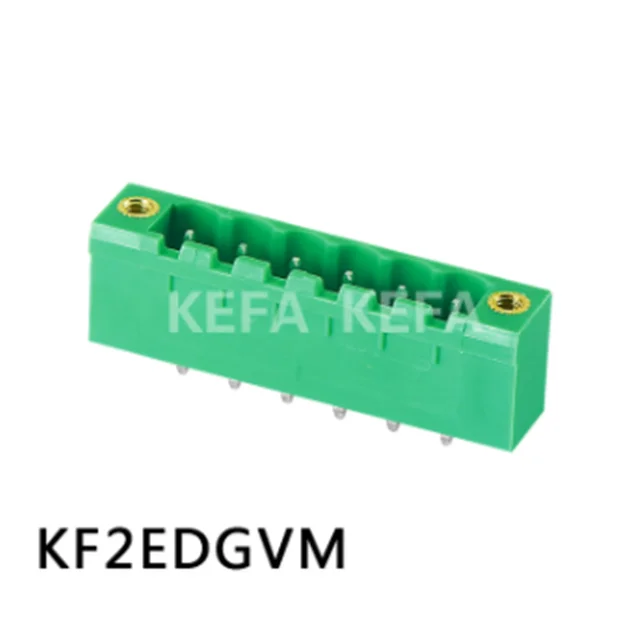 Kefa 5.08MMピッチ 8P グリーン メスソケット 取り外し可能なターミナルブロック ネジ式 PCB用製品 コネクターアクセサリー