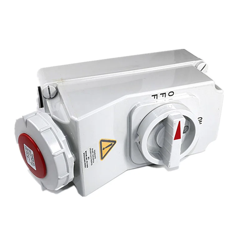 5792 Waterproof Interlocking Socket For Refrigerated Container 32a 3h