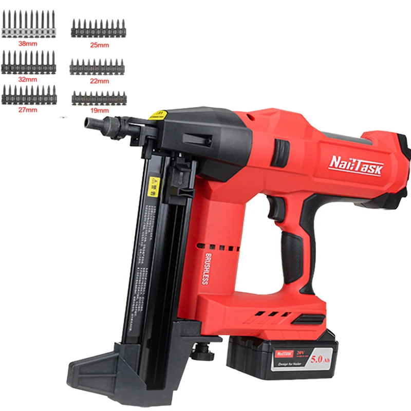 Dccn100x Electric Air Concrete Nail Cordless Stenel Nail Gun Buy Toua