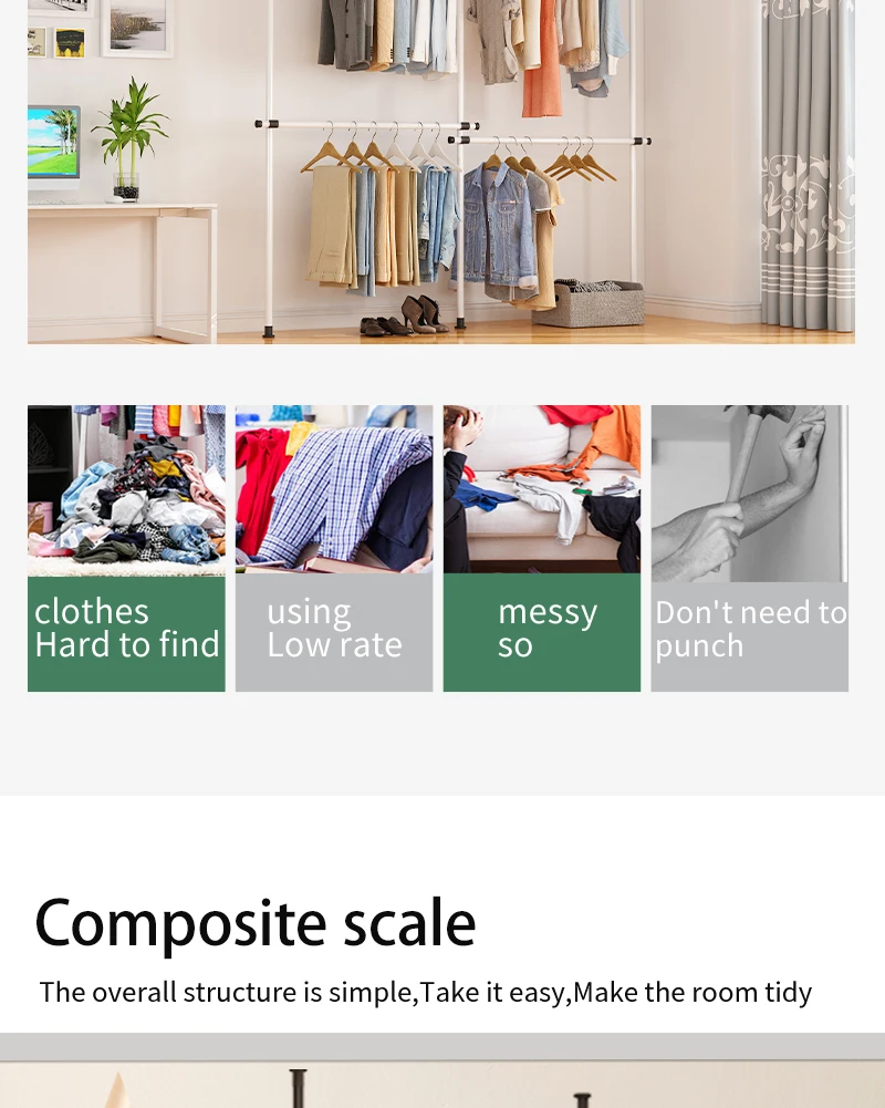 Hot Selling Cloakroom In Japan And South Korea Adjustable Carbon Steel