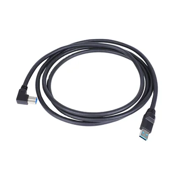 Wholesale USB3.0B right Angle elbow A straight head data cable Flexible cable assembly