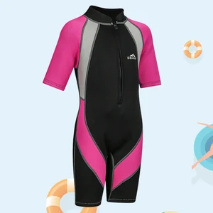 Sbart 2mm Kids Wet Suit Shorty Neoprene Surfing Wetsuit Printed Traje De Buceo  Swimming Surf Diving Suit Wetsuit for Kids
