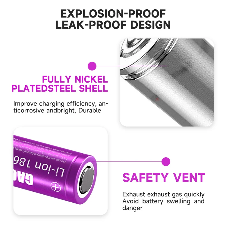 Rechargeable Fst 18650 Battery 3000mah Lithium Ion Battery 18650 Customized 3.7v 3000mah 18650 Battery