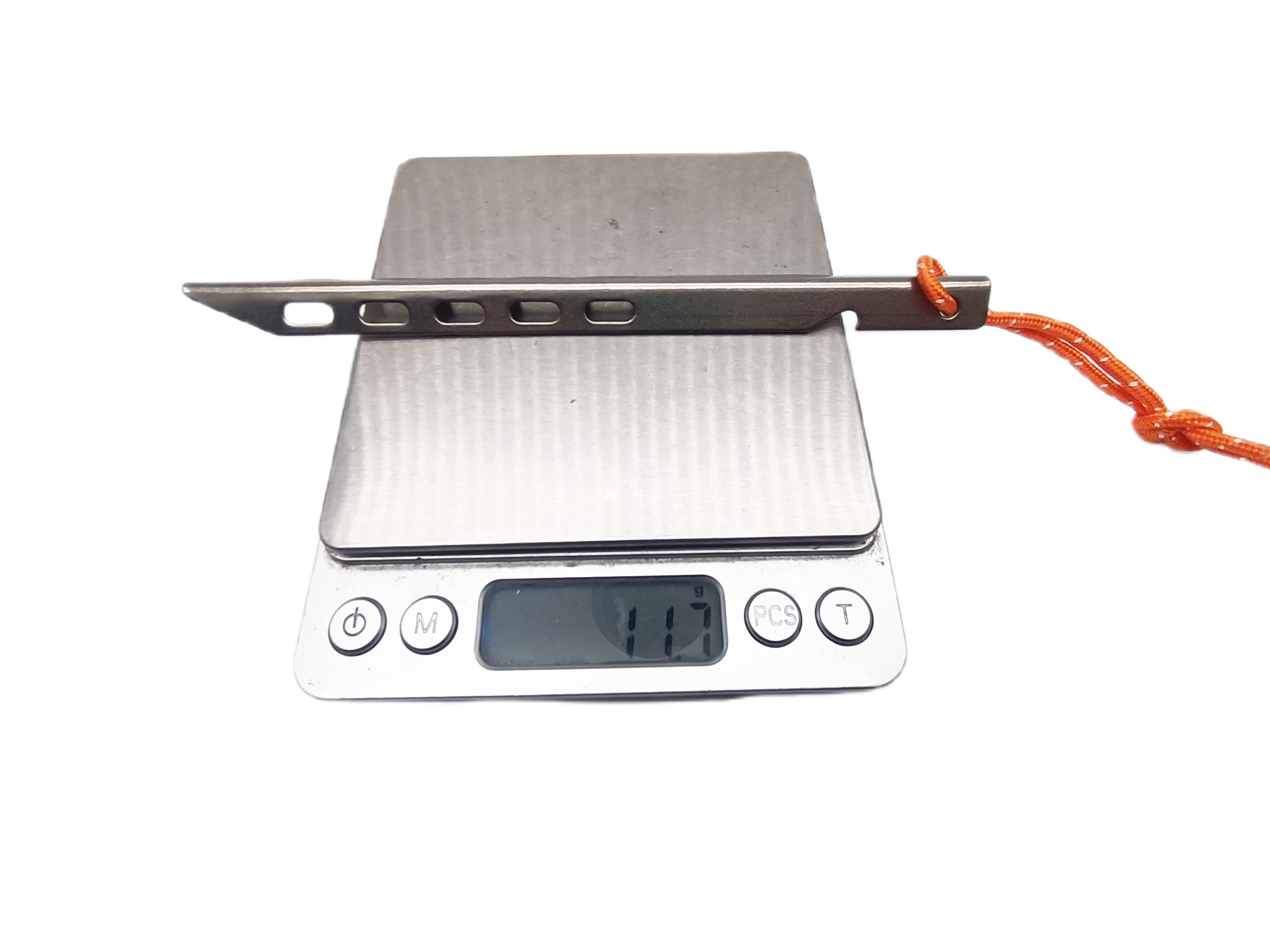 Factory Custom Lightweight Garden Canopy Stakes Pegs Outdoors Camping Accessories Pure Titanium Tent Peg