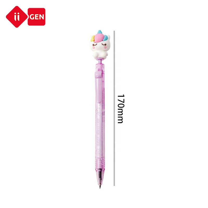 Ручки для письма с мультяшными животными IIGEN нейтральные черные ручки канцелярские принадлежности школы офиса милые Мультяшные гелевыми чернилами