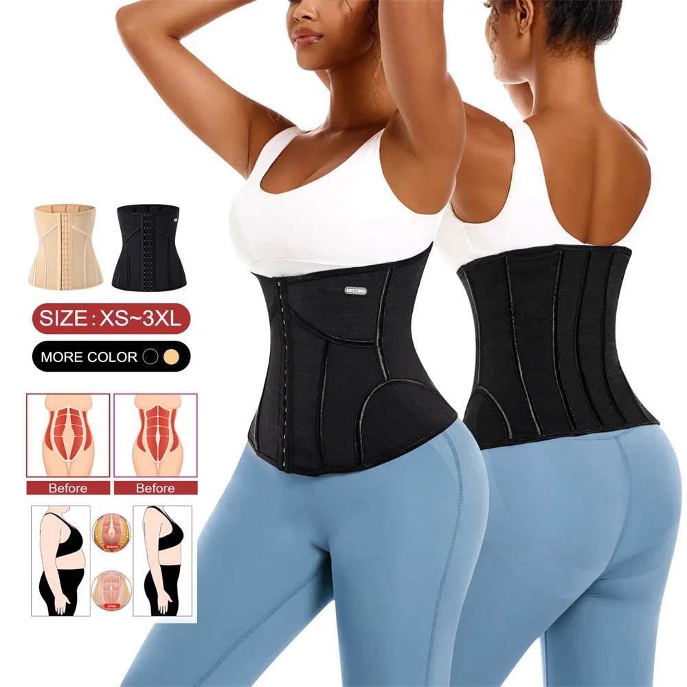 Custom Wrap Coset Waist Shaper Trainer Belt Women Body Waist Cinchers Lady Firm Tummy Control Shapewear for Women manufacture