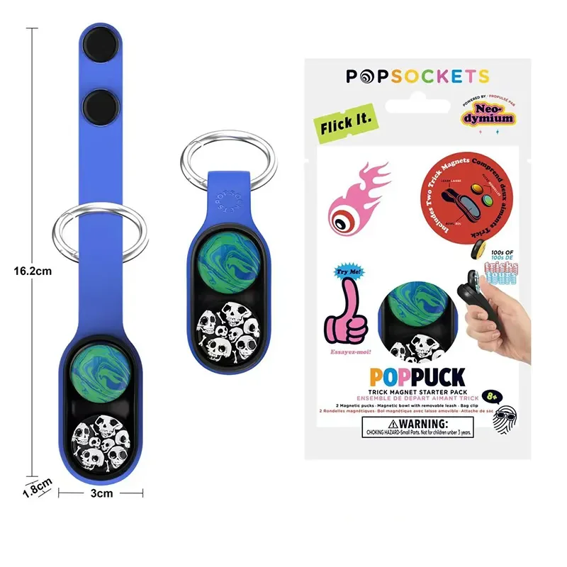 New Fidget Wristband Finger Toys Silicone Pop Puck