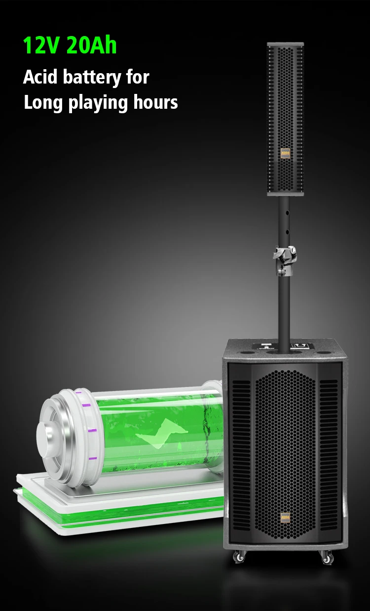 Hot Selling Column Speakers Professional Speaker Active Outdoor Speaker