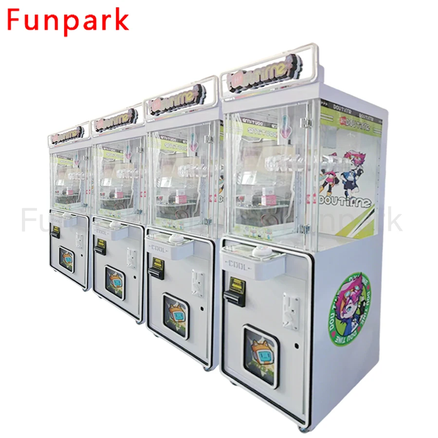 FunPark Wholesale Toys Clip Clamp Prize Game Machines Gifts Cards Arcade Coin Operated Games for Shopping Mall manufacture
