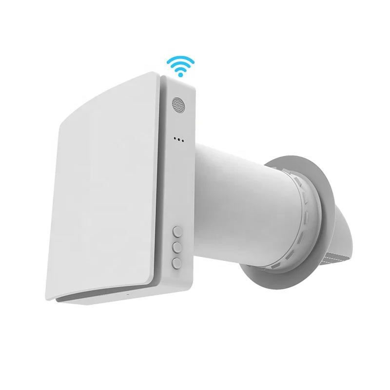 Holtop WiFi Control Erv Ventilation air Recuperator Heat Recovery Rekuperator Wall Mounted Ventilator Single Room Energy Recover