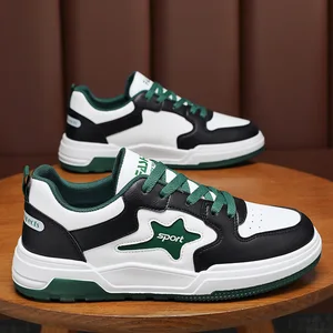 Men's Shoes 2026 Autumn New Breathable White Trend Thick Sole Sports Casual Shoes