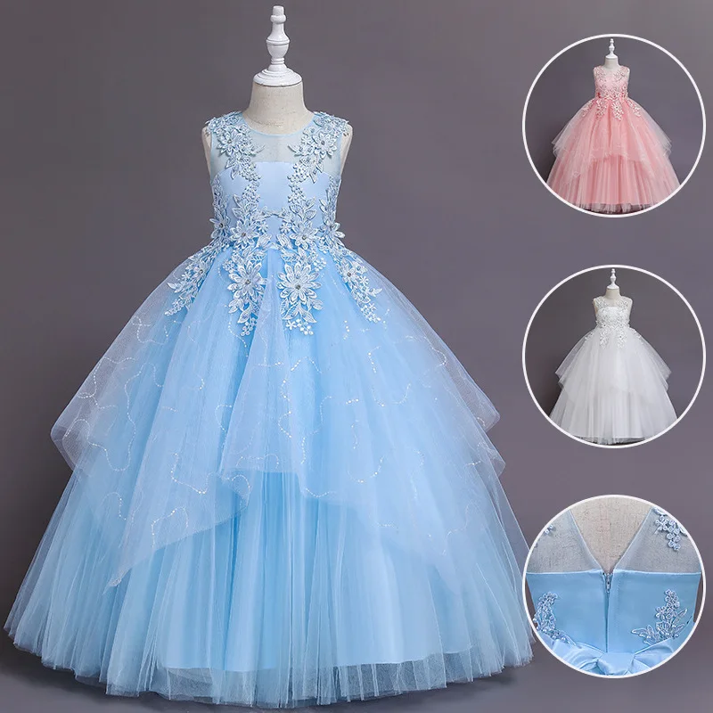 Alibaba.com: D0177 Children Evening Prom Dress, Floral A-Line Maxi with  Breathable Cotton; Explore a wide selection of in-stock items for your  business needs