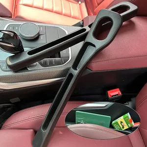 Car Seat Gap Filler with Leak-Proof Side Seam Plug Strip Interior Kits Drop Blocker for Seatbelt Hole