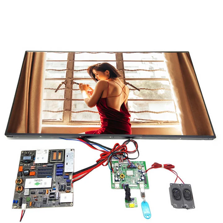 BOE 55 inch 4K high brightness display tft LCD module panel with 3840(RGB)*2160,800 nits,Digital signage and display screen details