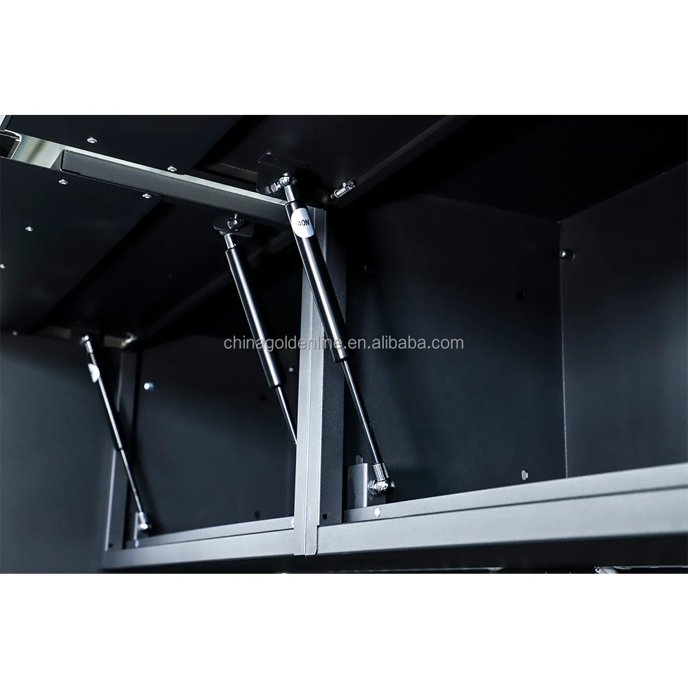 Removeable Workbench Panel Removable Large Black Garage Workbench - Durable Steel Tool Cabinet for ...