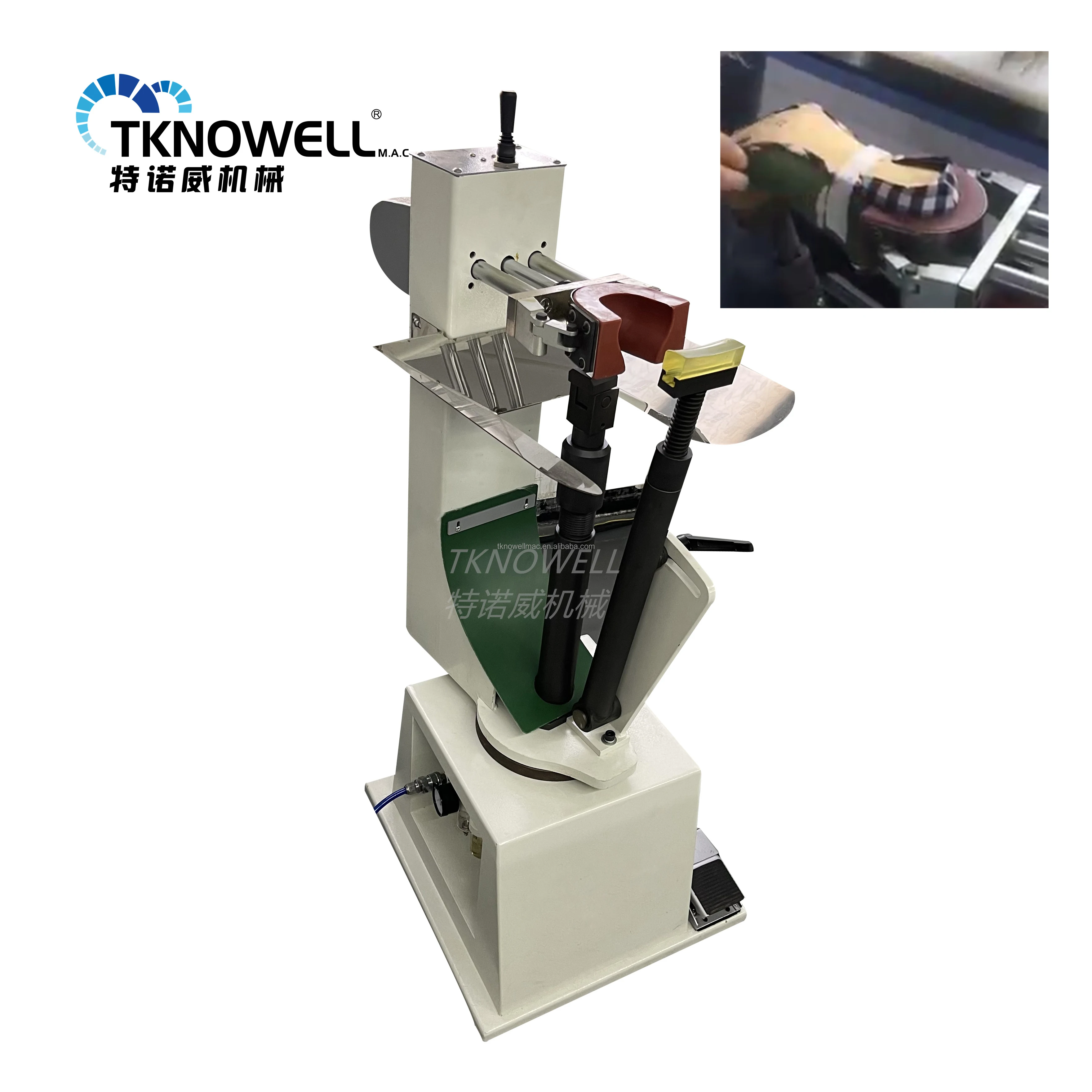 Machine à chaussures TKW-829, fabrication de cuir, Machine manuelle de  maintien latéral de la taille de la chaussure