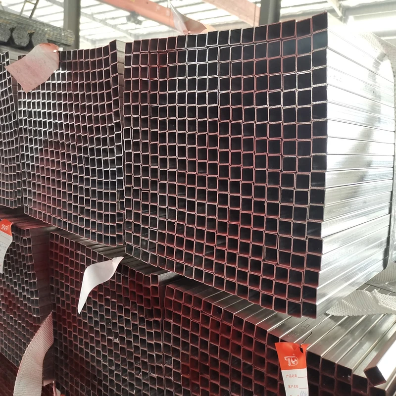 Galvanized Square Tubing With Holes Galvanized Steel Bo X Section