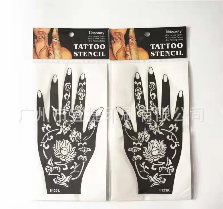 S101-132 Yijie Индия Хайна татуировки шаблон Полупостоянный татуировки ручной росписью шаблон сок стикер татуировки