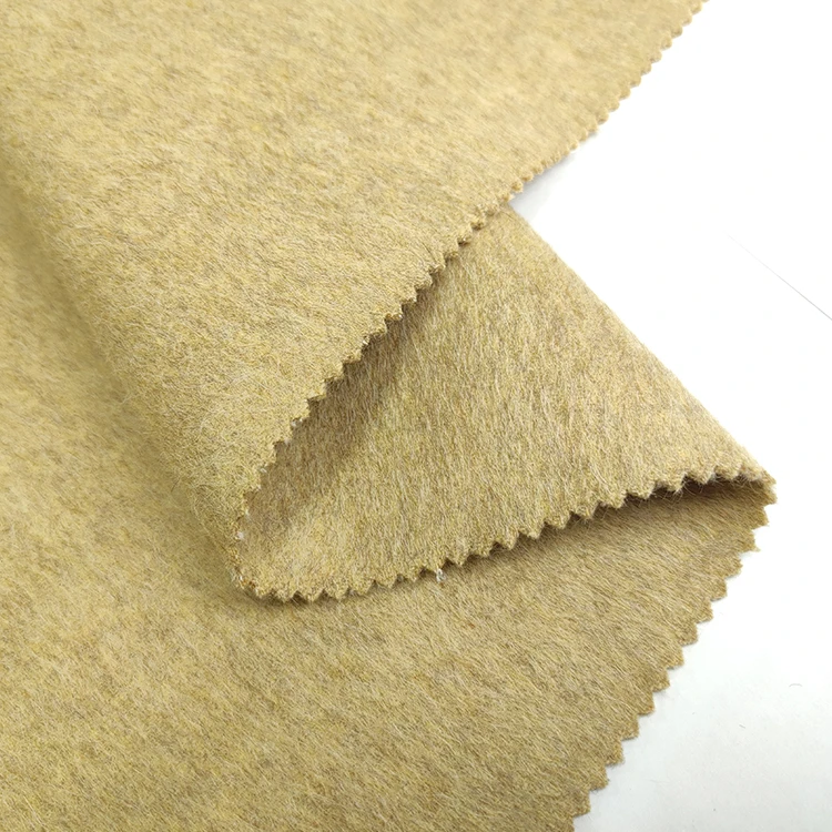 Двухсторонняя шерстяная Смешанная кашемировая Ткань Альпака