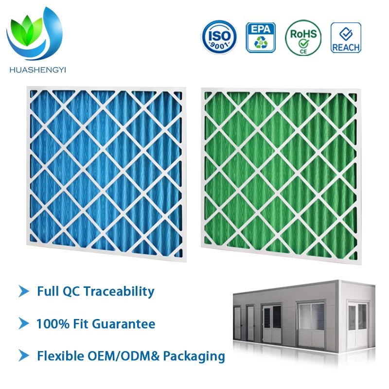 20x25x4 Pleated Furnace Air Filter MERV 8 11 13 G4 Pre-Filter 20x20x1 HVAC Filter Cardboard Pleated for HVAC System Clean Room