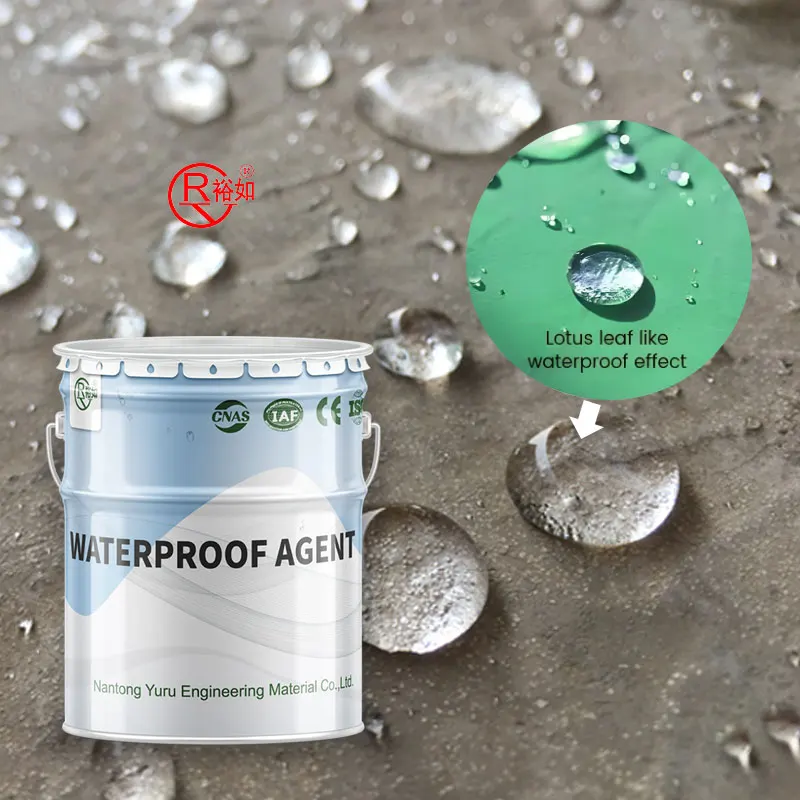 Yuru Invisible Waterproof Agent Hydrophobic Coating Waterproofing Materials for Concrete Roof