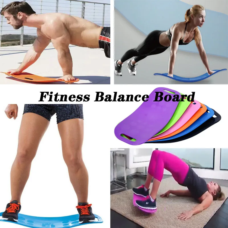 Simply Fit Milky Note Yoga Board Abs Core Workout Exercise Balance - Main Image