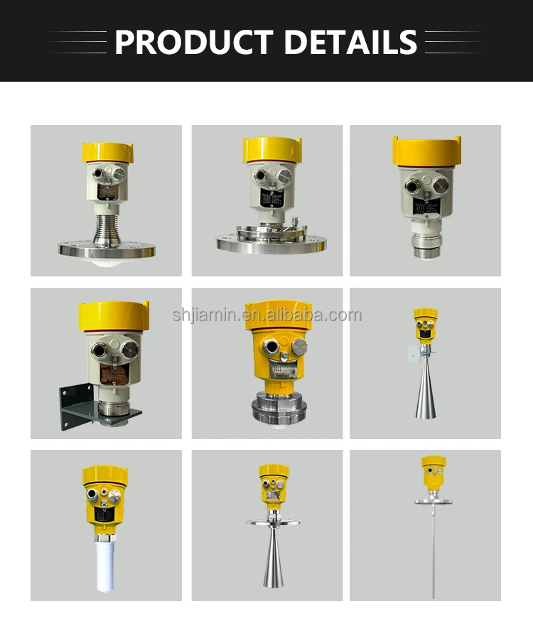 FMCW 80GHZ Radar Meter Level Measuring Tool for Tanks