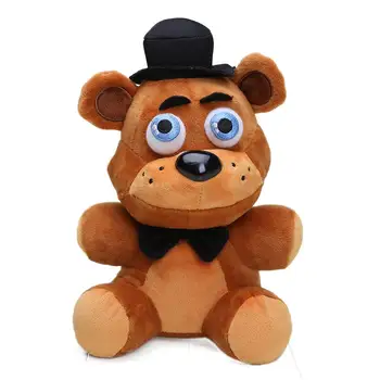 18cm Fnaf Recheado Brinquedos de Pelúcia Freddy Fazbear Urso Foxy Coelho  Bonnie Chica Peluche Juguetes 5 Noites No Freddy Plushie Toys Presentes